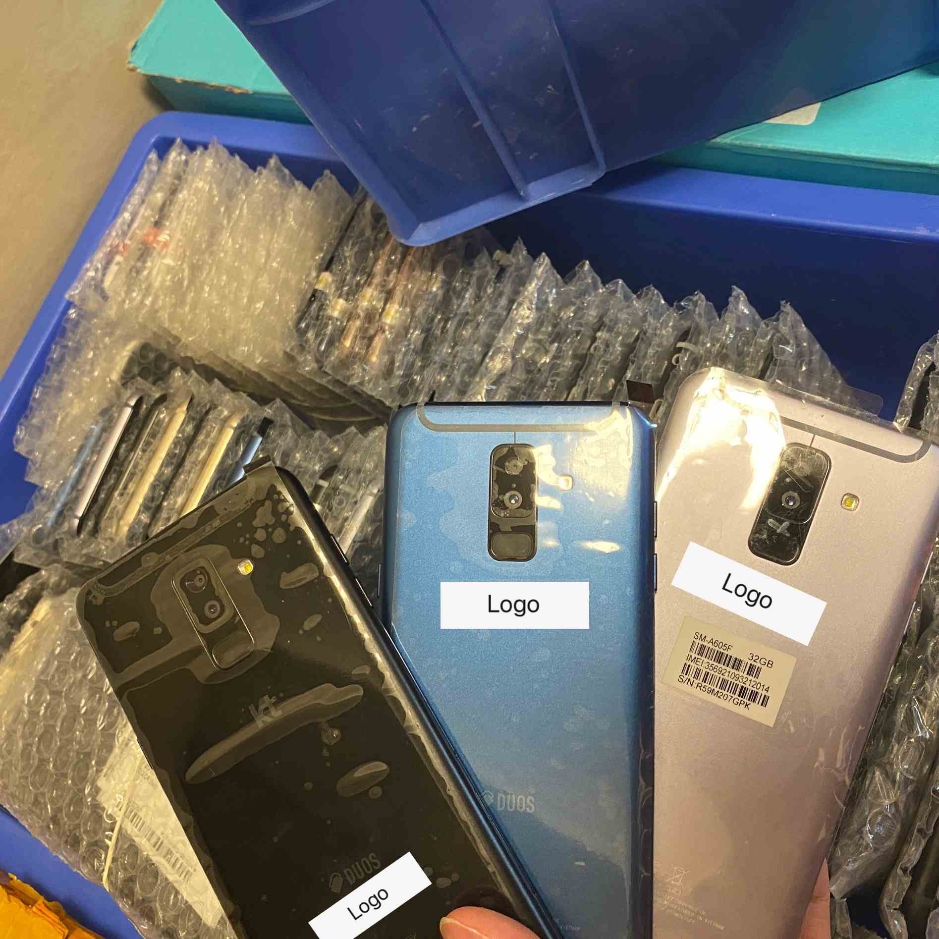 Cheap unlocked smart phones for A6+ 3g 4g used mobile phone for Samsung phones A6+ A7 A12 A20 A21